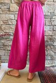 Santos Cushion Cotton Quirky Pant Raspberry?